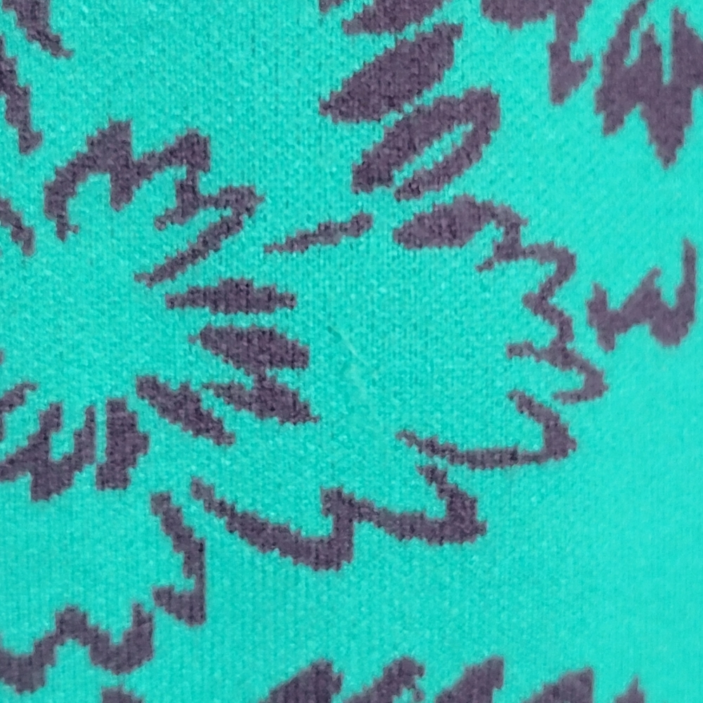 Maeve Green and Black Floral Sweater - Picture 3 of 9
